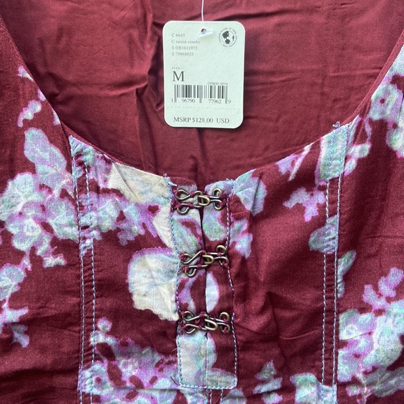 NWT Free People Sully Babydoll Dress Women's Size M - Picture 10 of 15